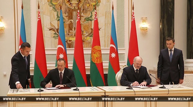 Azerbaijan and Belarus sign a number of documents on cooperation in various spheres